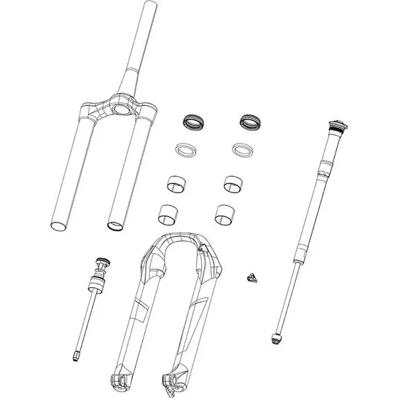 Rockshox Damper Assembly Remote Motion Control
