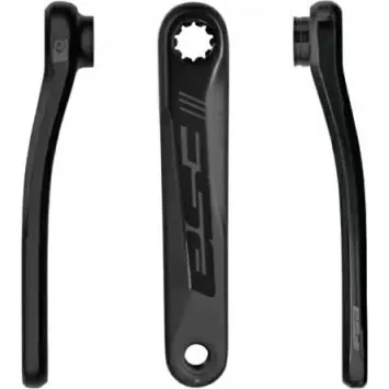 FSA CK-745/IS Gen4 krankarme 175 mm, sort sandblasted (2-tone)