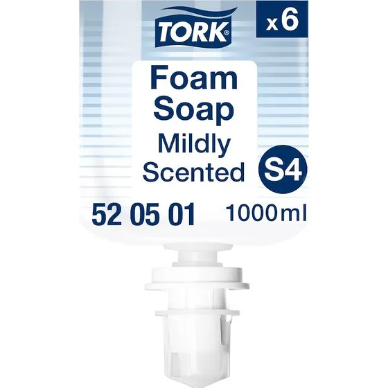 Tork S4 Skumsæbe Mild Duft 1 liter (6 stk.)