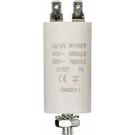 Kondensator 2.5uF 450V Jordet (28 x 55 mm)