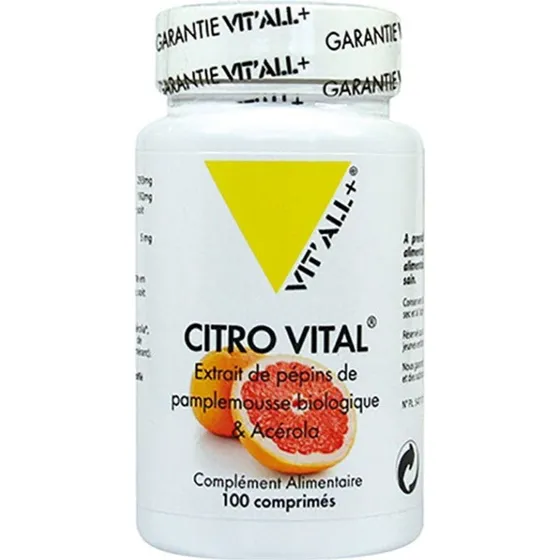 Vit'All+ Citro Vital 100 tabletter