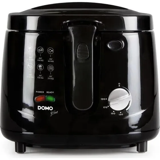 DOMO DO461FR Elektrisk Frituregryde - 2,5L - Sort