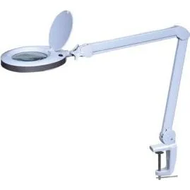LED Bord-luplampe - 8W, 8 dioptri, 60 hvide LEDs, Hvid
