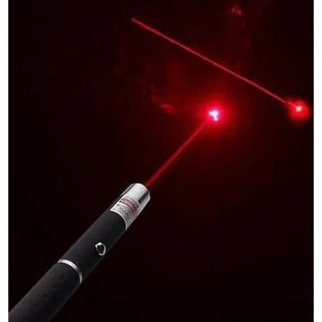 Kraftig rød laserpointer 5mw 650nm militær lysstråle @R7