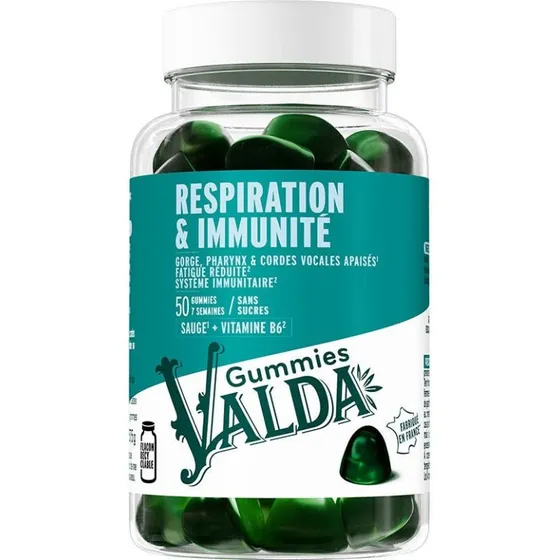 Valda Åndedræt og immunitet Eucalyptus 50 gummier