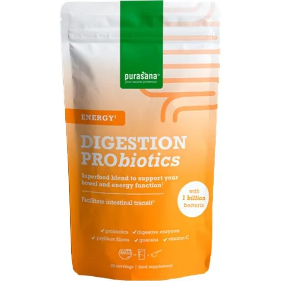 Purasana Fordøjelse PRObiotika Energi 140g