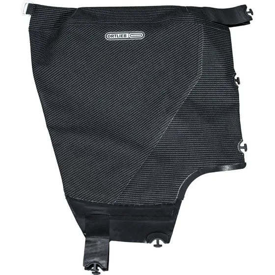 ORTLIEB High-Vis Flap til Vario PS – Black-Reflective