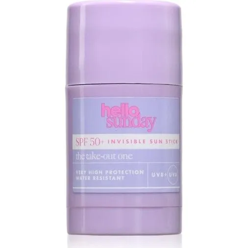 hello sunday The Take-Out One usynlig SPF 50 solcreme, 25 g