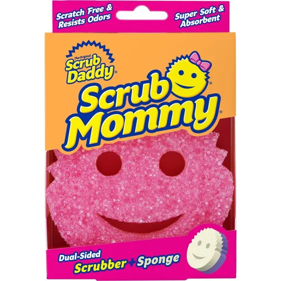 Scrub Daddy Scrub Mommy Dobbeltsidet Svamp - Pink