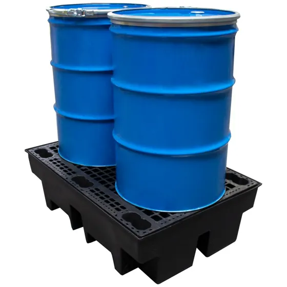 Romold Pe Opsamlingskar m/rist til 2 tønder - 240 liter
