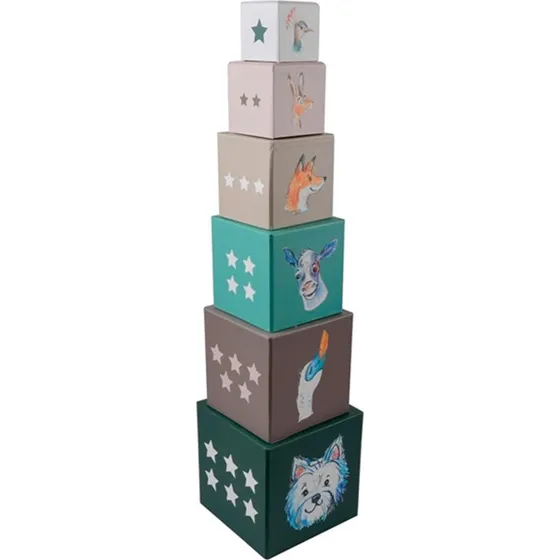 Magni Stabeltårn med dyr og tal