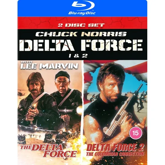 Delta Force 1+2 Blu-ray Combo Pack (2 disk)