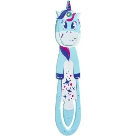 Mondikaarten Flexilight Reading Lamp Unicorn Blue