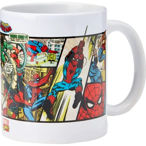 Marvel Spider-Man Panel Krus - 325 ml Keramik