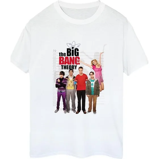 The Big Bang Theory Mens IQ Group T-Shirt