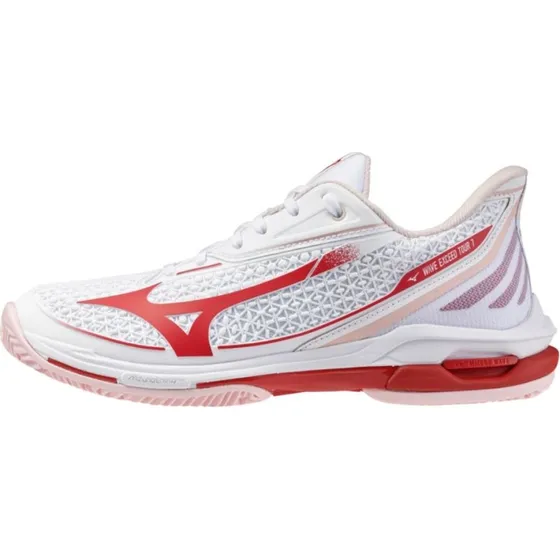 Mizuno Wave Exceed Tour 7 CC Women - White/Fiery Red/Pinkesque - 37