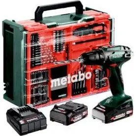 Metabo BS 18 Bore-/skruemaskine Workshop, 74 dele