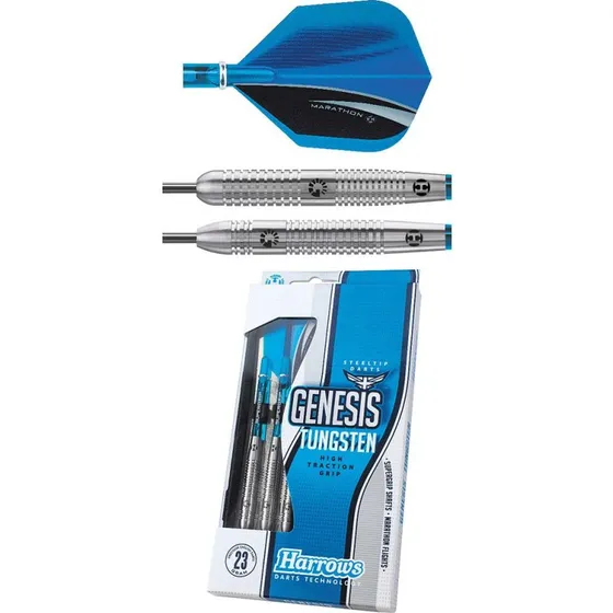 Harrows Genesis Tungsten dartpile sæt med stålspids