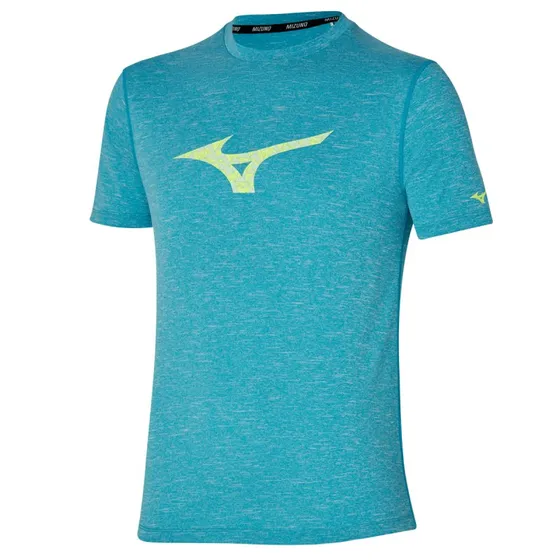 Mizuno Core RB Tee Herre - Blå - S