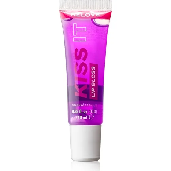 Revolution Relove Kiss It Lip Gloss - Passion Fruit Purple 10 ml
