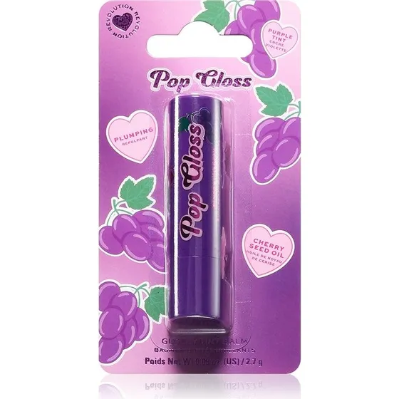 I Heart Revolution Pop Gloss Toning Lilla Blomme 2,7g