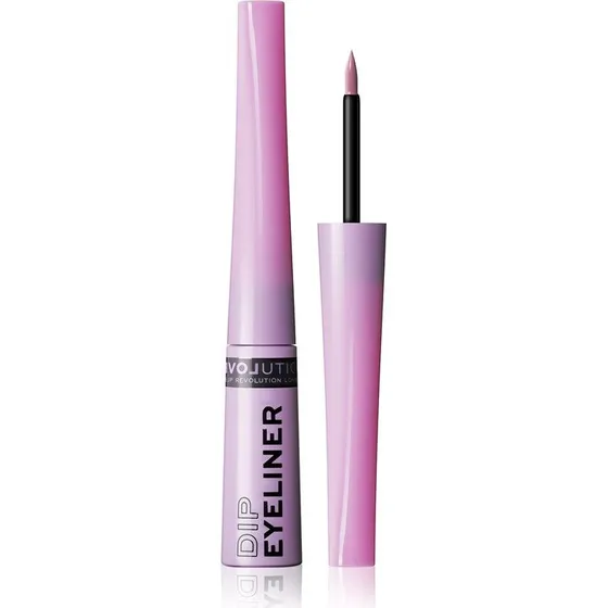 Revolution Relove Dip Præcision Flydende Eyeliner, Lilla, 5 ml