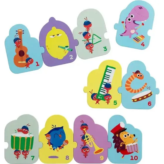 DR Børste 1 Meter Puslespil – 10 stk