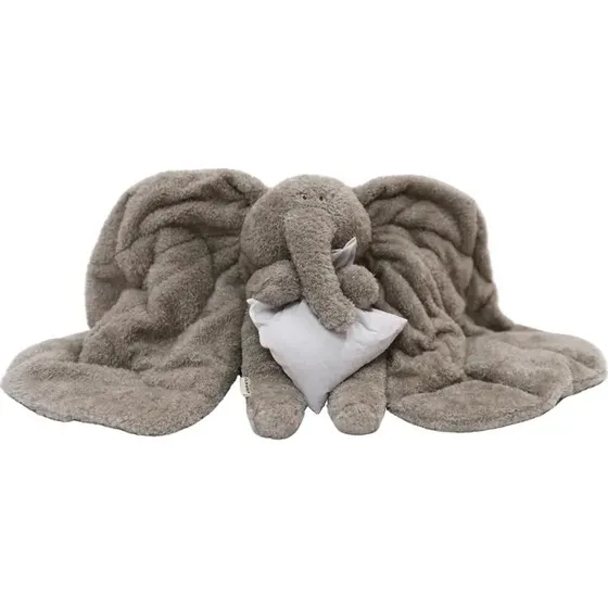 Tyngdebamse Magma – grå med hørfrøpose