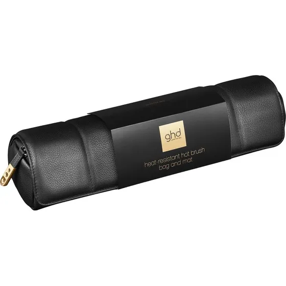ghd 2-in-1 Heat-Resistant Hot Brush Bag & Mat, Black