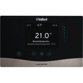 Vaillant sensoCOMFORT VRC 720 vejrkompensering med eBUS