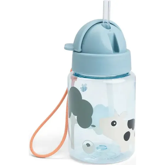 Done by Deer Drikkedunk Tiny Farm 280 ml - Blå