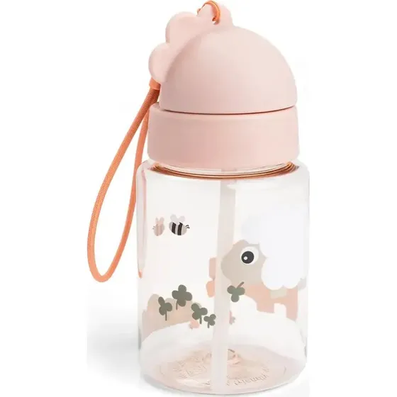 Done By Deer Tiny Farm Drikkedunk m. Sugerør 280 ml