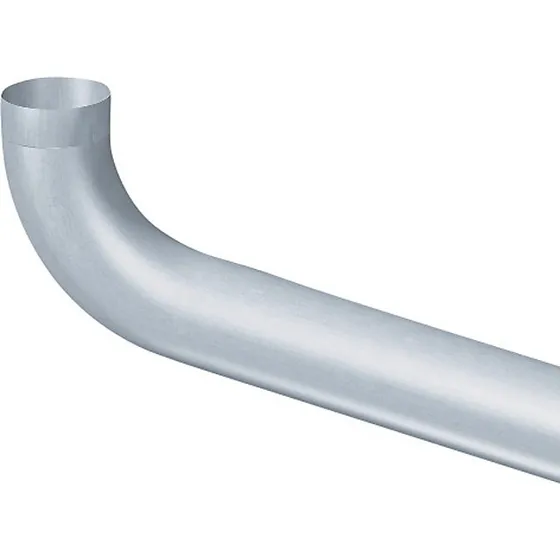 Rheinzink Udhængsbøjning 76 mm 72° Classic walzblank (1 m)