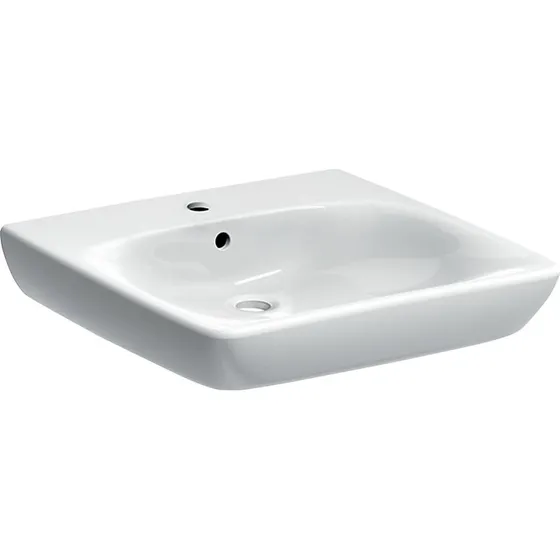 Geberit Renova Comfort håndvask 550x550mm hvid