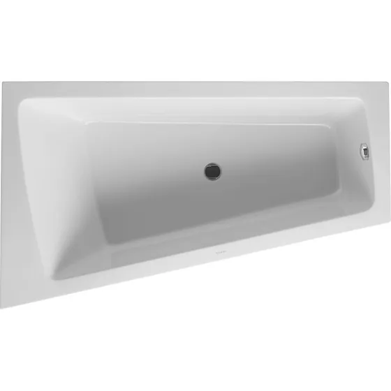 Duravit Paiova Badekar 1700x1000 mm Hvid Venstre Hjørne m. Panel