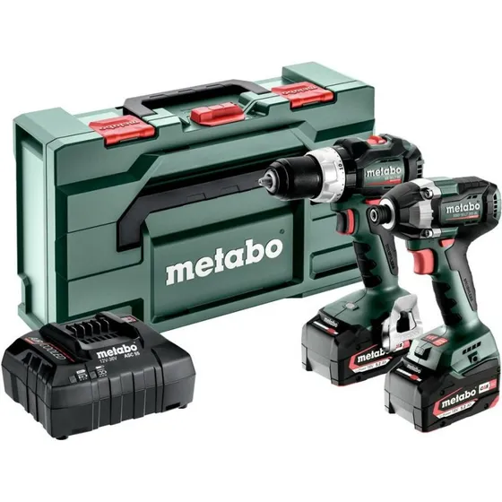 Metabo Combo 18V SB 18 LT BL + SSD 18 LT 200 BL 2x5,2Ah