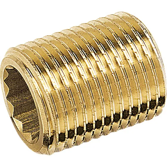 PURAFIT Nippelrør 1'' Sammenskåret i Blyfri Siliciumbronze