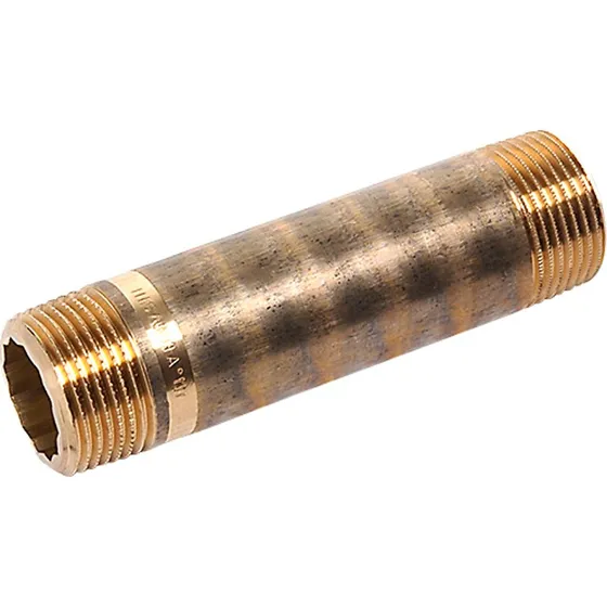PURAFIT Nippelrør 1.1/4'' x 80 mm Siliciumbronze Blyfri