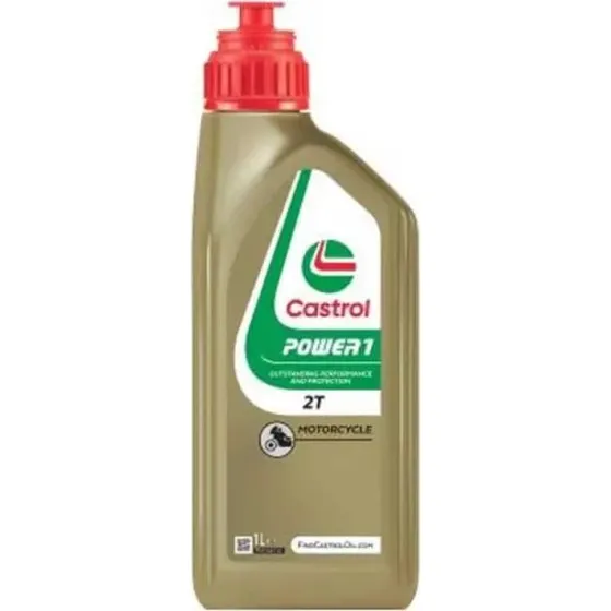 Castrol Power 1 2T 1L - fuldsyntetisk 2-taktsolie