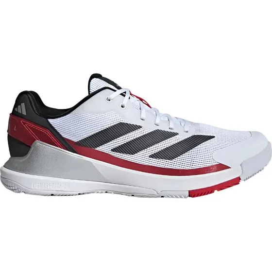 Adidas Crazyquick LS Padelsko - Cloud White/Core Black - 40 2/3