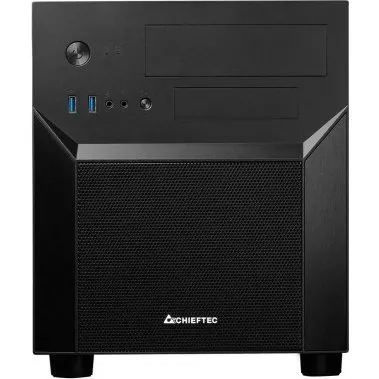 Chieftec CI-02B-OP Cube PC-kabinet, sort (mATX/Mini-ITX)