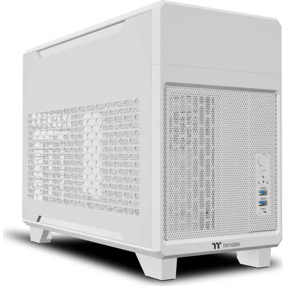 Thermaltake TR100 Mini Tower ATX semi-tårn, hvid