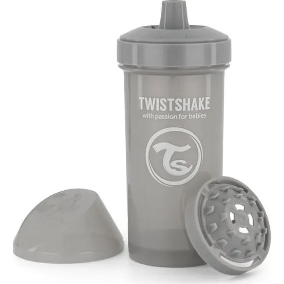 Twistshake Kid Kop 360 ml - Grå