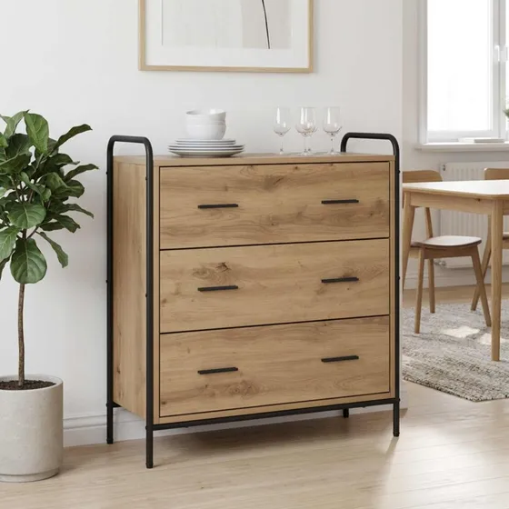 vidaXL Sideboard Artisan-eg 97 x 33 x 81 cm