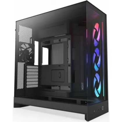 NZXT CM-H92FB-R1 ATX midi-tower – sort, hærdet glas