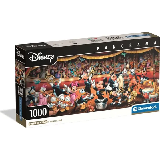 Clementoni Disney Orchestra Panorama Puslespil - 1000 brikker