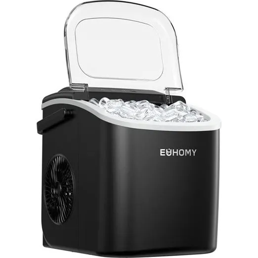 Euhomy IM001 Ismaskine 1.2L, 12kg/dag - Sort