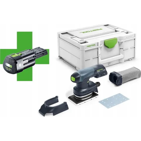Festool RTSC 400-Basic-ERGO 18V 3Ah ekscentersliber