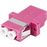 Lanberg Netværksadapter Fiberoptik OM4 LC/UPC Duplex 50/125 my