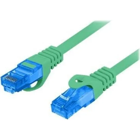 Lanberg Patchkabel CAT 6a S/FTP 1.5m - Grøn RAL 6024